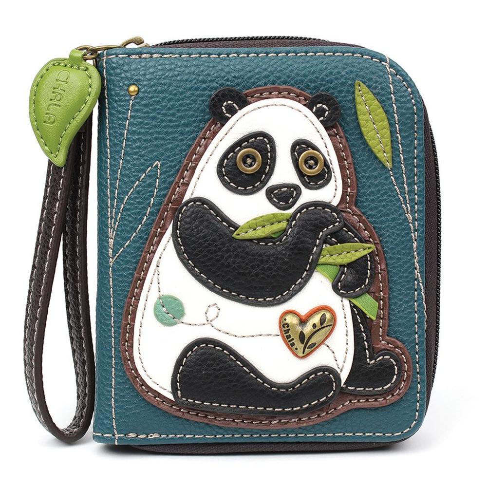 chala Zip Around Wallet - New Panda