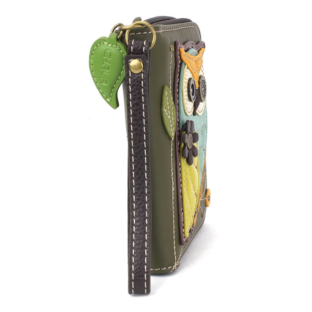 Chala Zip Around Wallet - Owl A