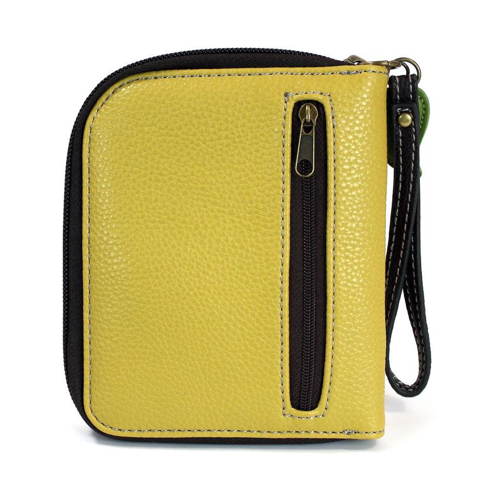 Chala Zip Around Wallet - Owl II (Mustard)