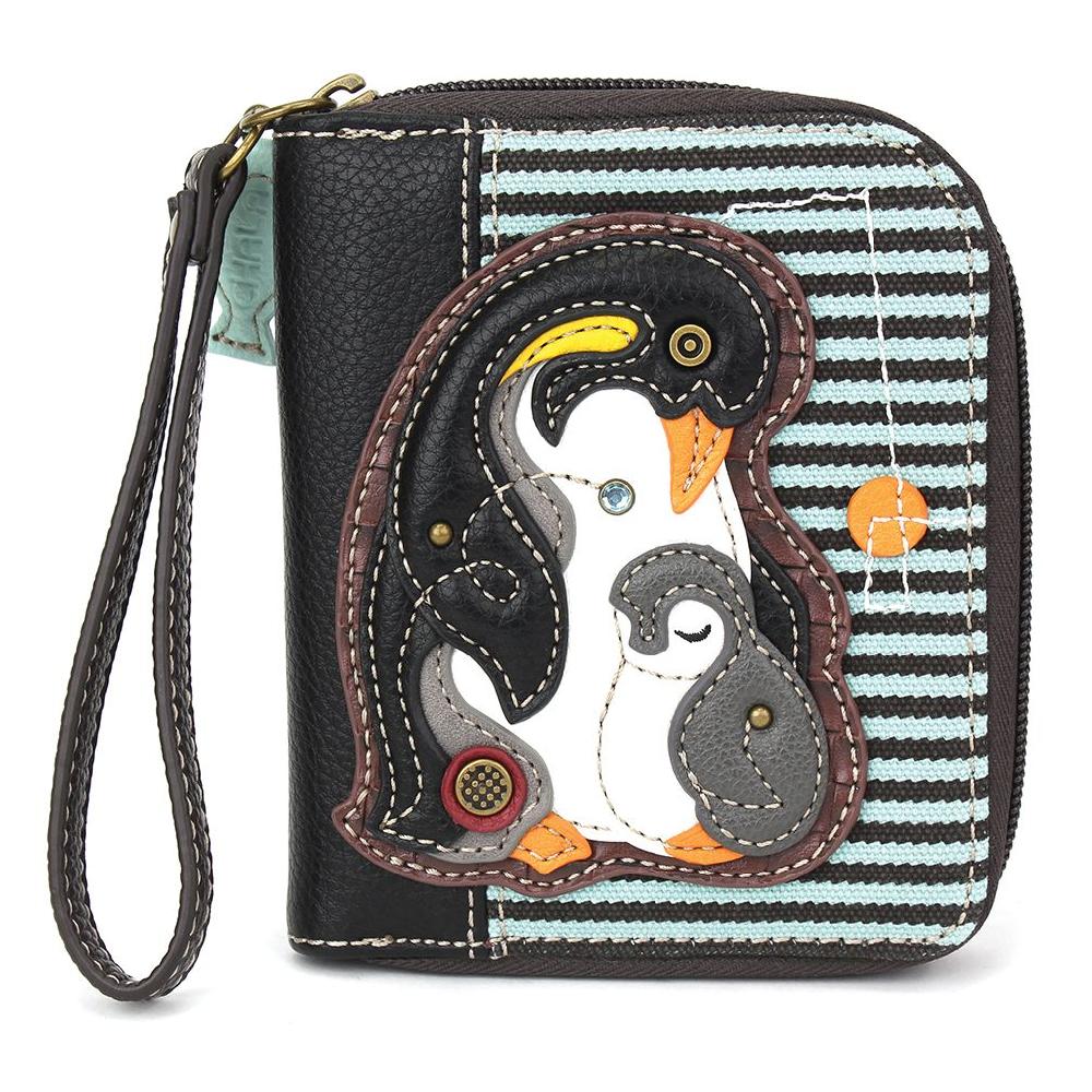 chala Zip Around Wallet - Penguin