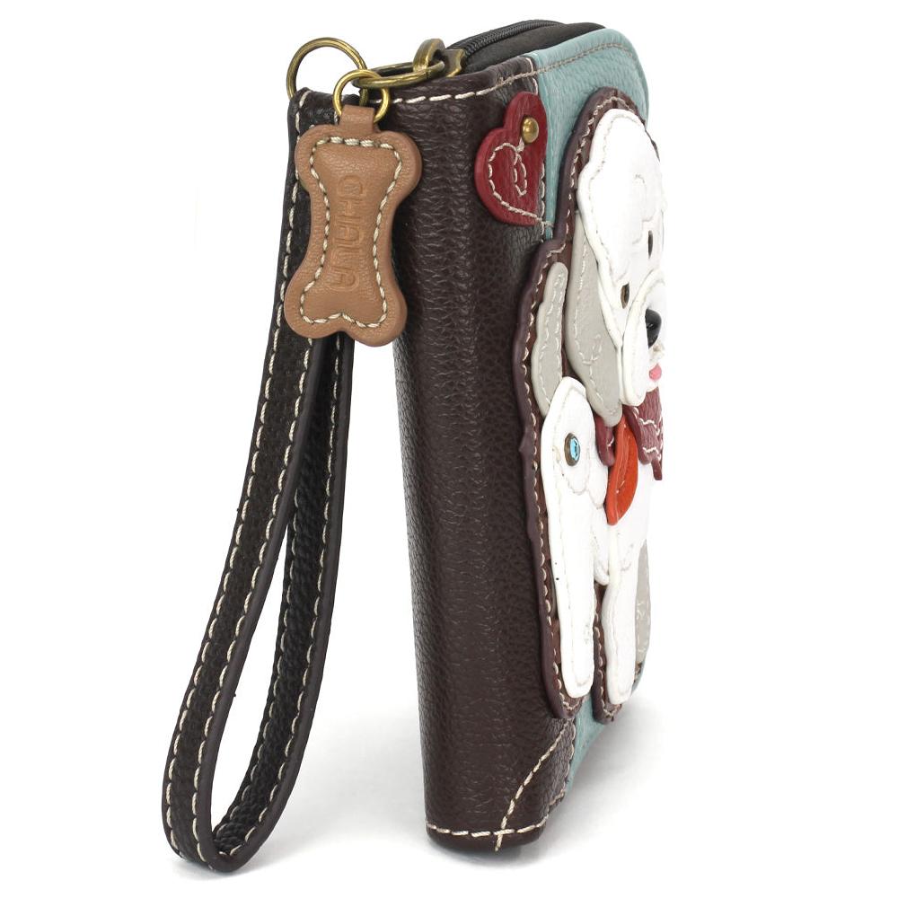 Chala Zip Around Wallet - Poodle A