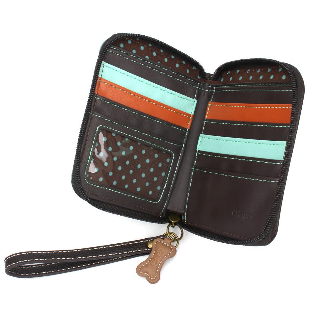 Chala Zip Around Wallet - Poodle A