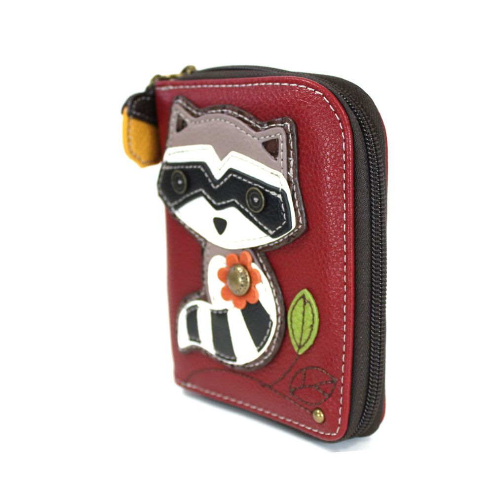 Chala Zip Around Wallet - Raccoon