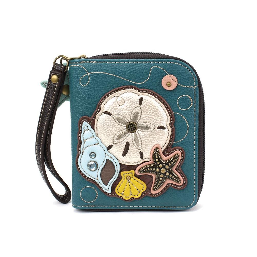 chala Zip Around Wallet - Sand Dollar