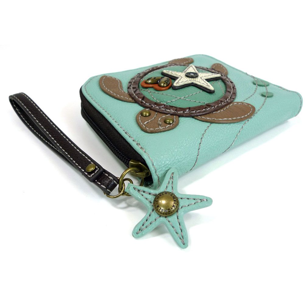 Chala Zip Around Wallet - Sea Turtle
