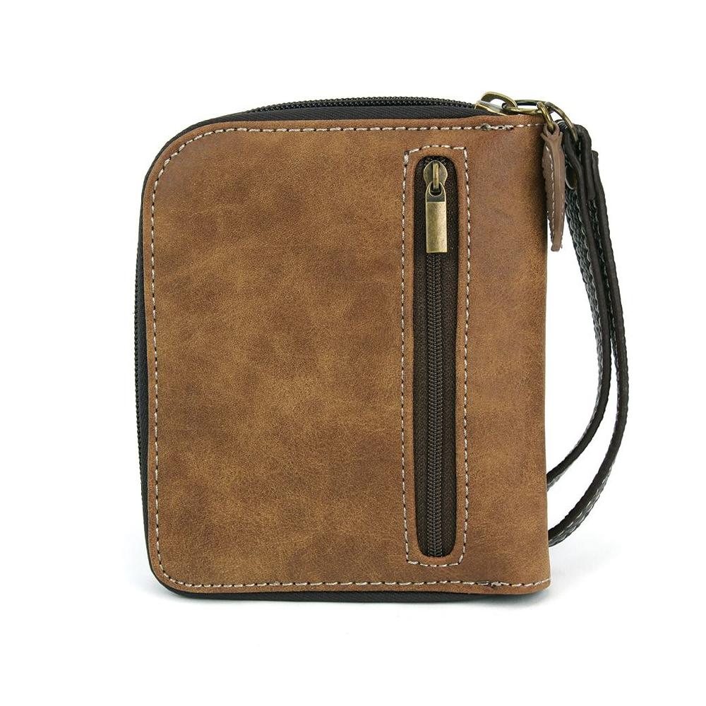 Chala Zip Around Wallet - Slim Cat