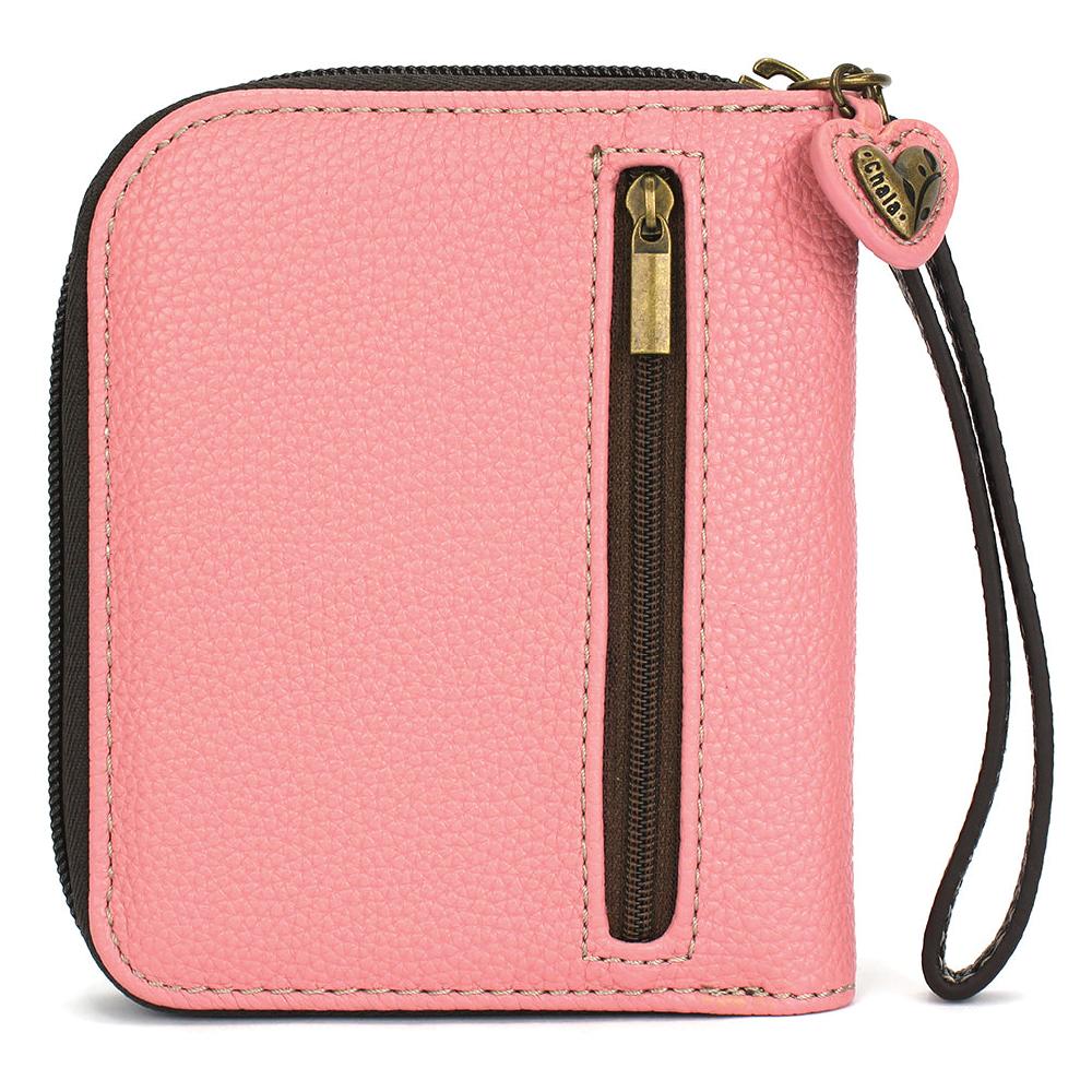 Chala Zip Around Wallet - Spotted Black Pig