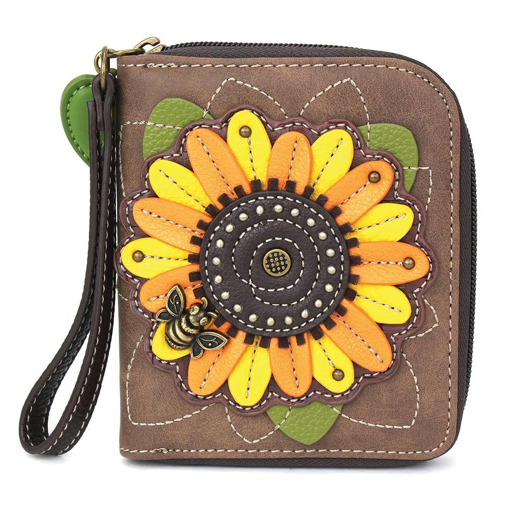 chala Zip Around Wallet - Sunflower