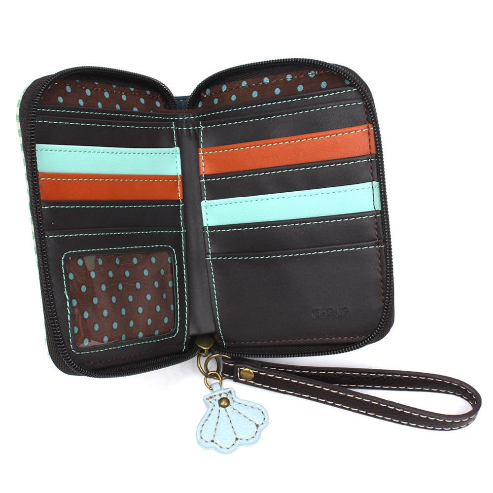 Chala Zip-Around Wallet - Turtle A