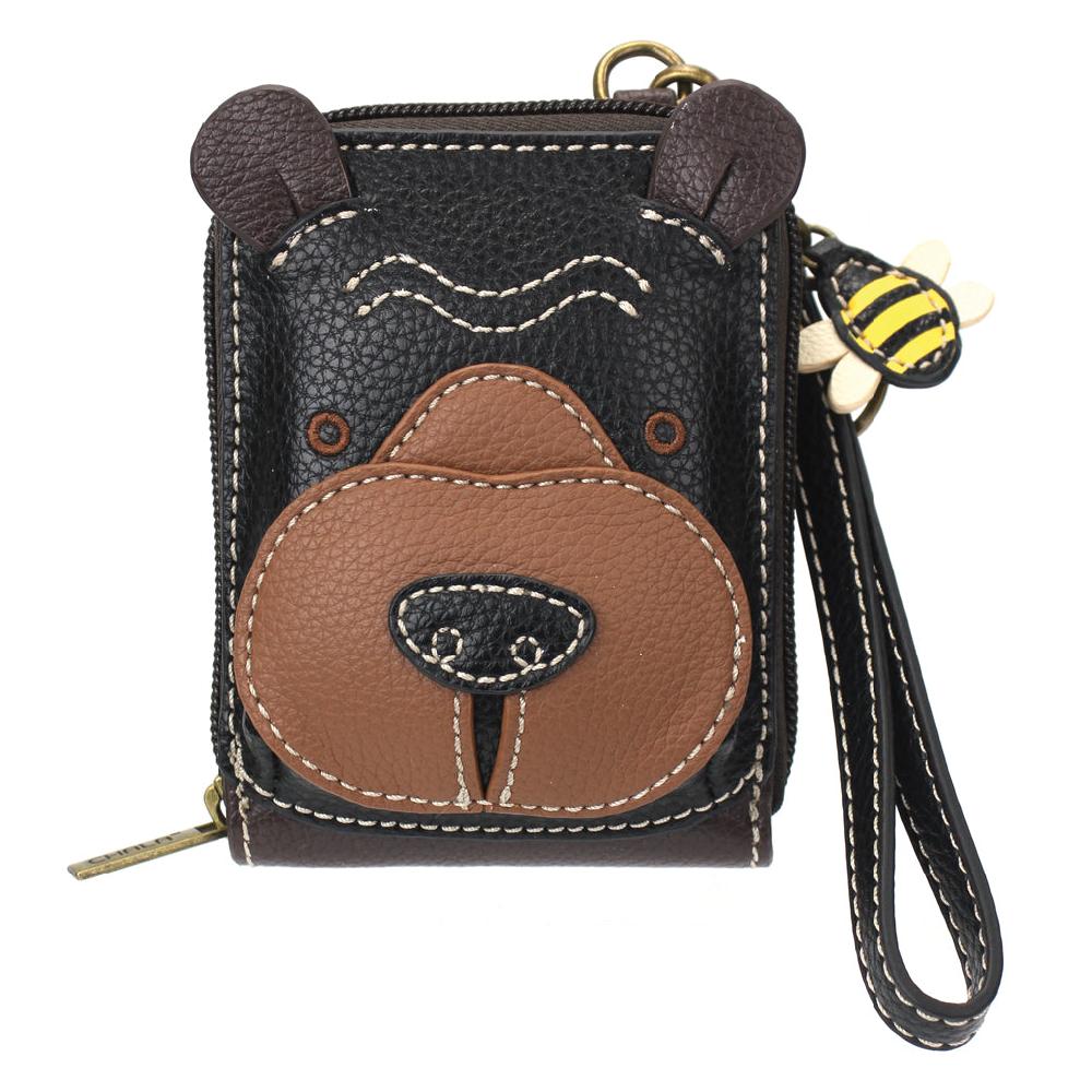 chala Cute-C - Credit Card Holder / Wallet Wristlet - Bear