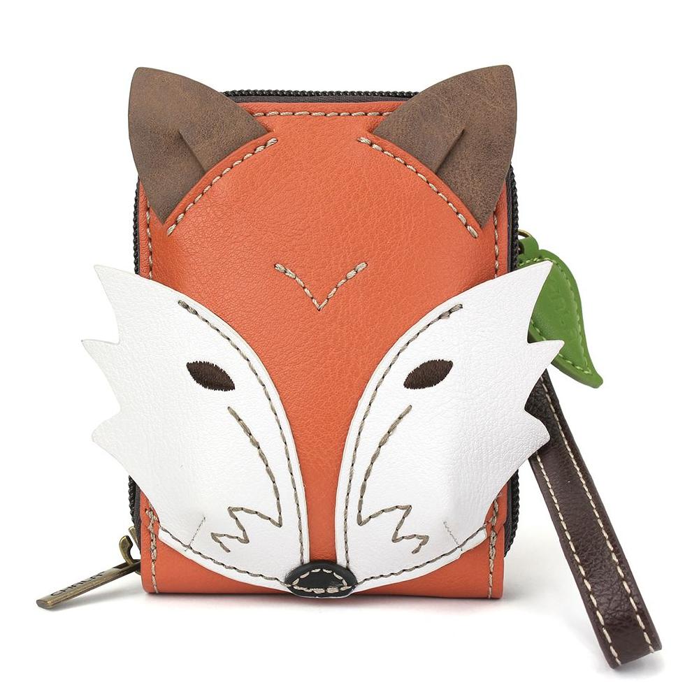 chala Cute-C - Credit Card Holder / Wallet Wristlet - Fox