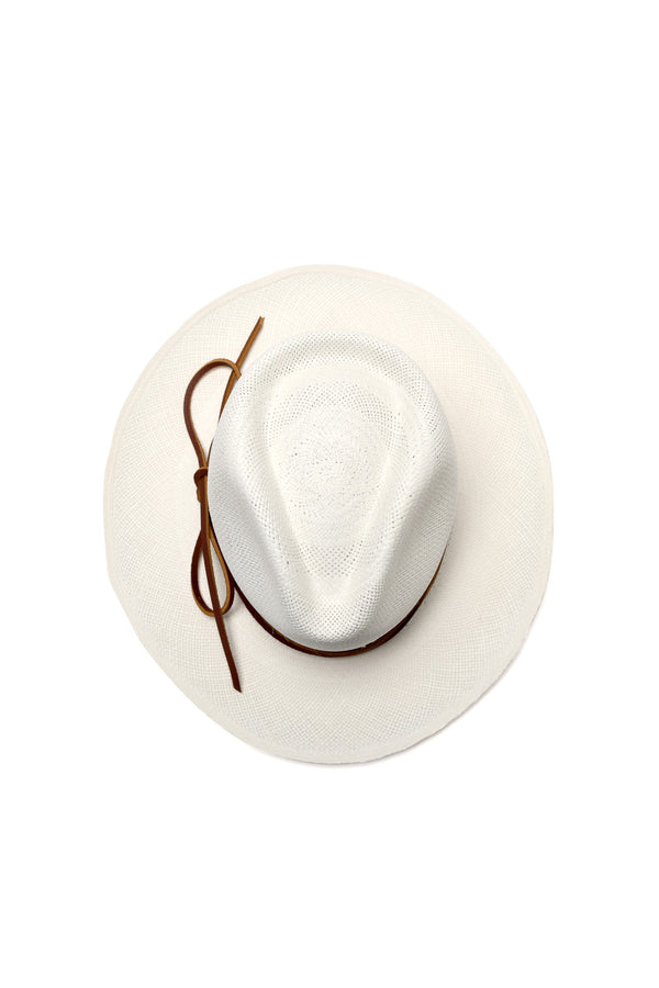 Chamula Aguacate Flat - Blanco Hats 59