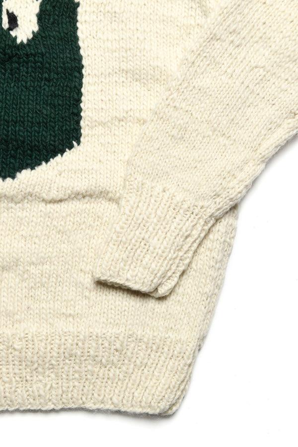 Chamula Avocado Pullover - Ivory Sweater M