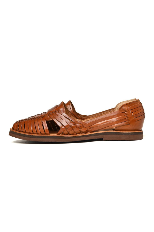 chamula Brasilia [Solid] Sandals Red Brown