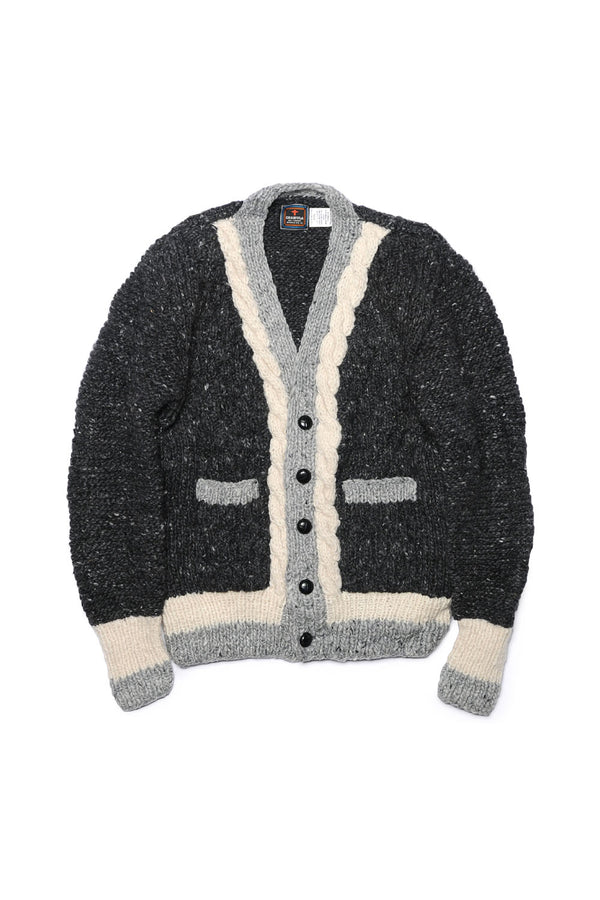chamula Campus Cardigan - Grey Sweater S