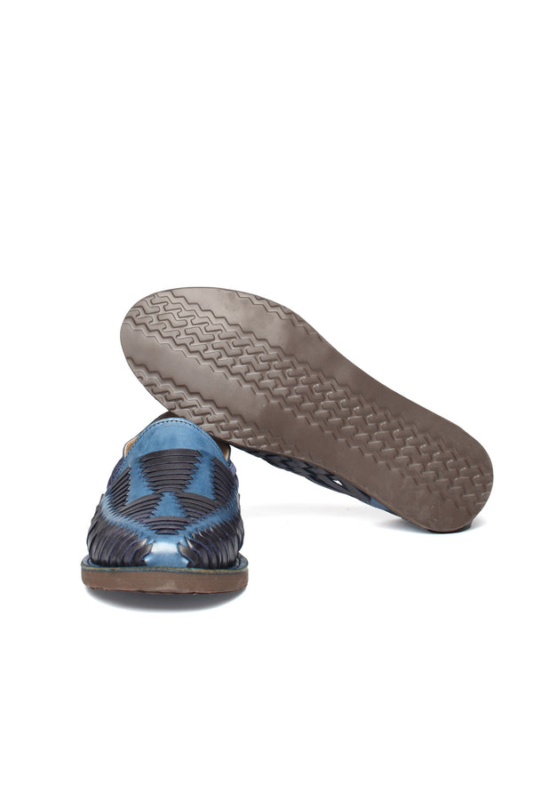 chamula Cancun [Multicolor] Sandals Blue x Navy 2