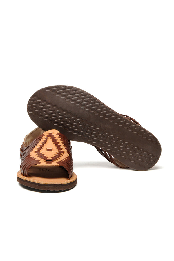 Chamula Chichen Sandals Tan 1 X Brown