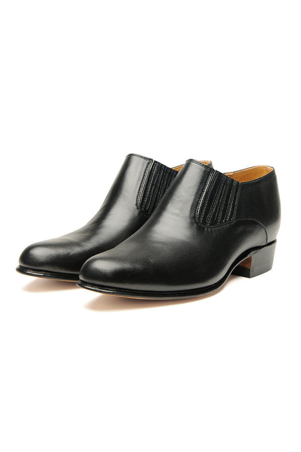 chamula Choclo [Leather] Booties Negro
