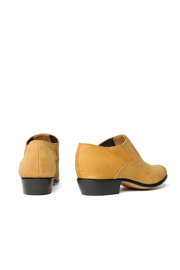 Chamula Choclo [Nubuck Leather] Booties Buck Oro
