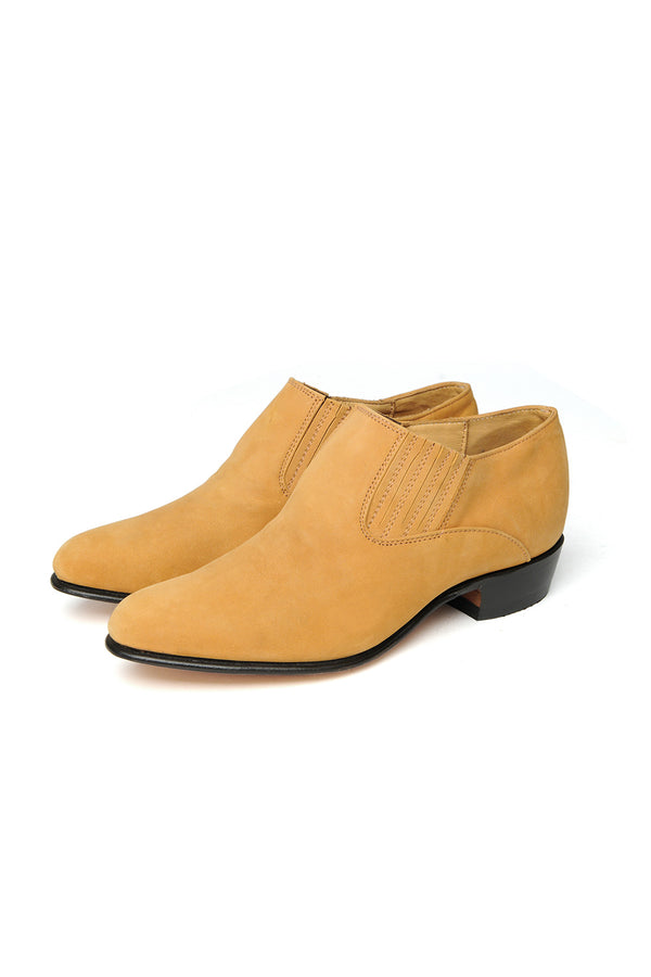 chamula Choclo [Nubuck Leather] Booties Buck Oro