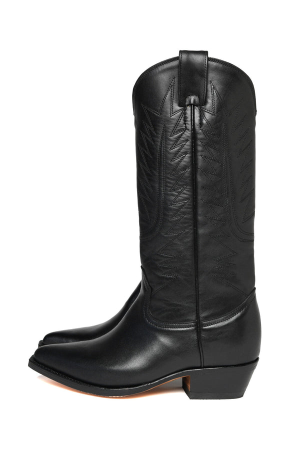 chamula Cowboy Boots Boots Negro