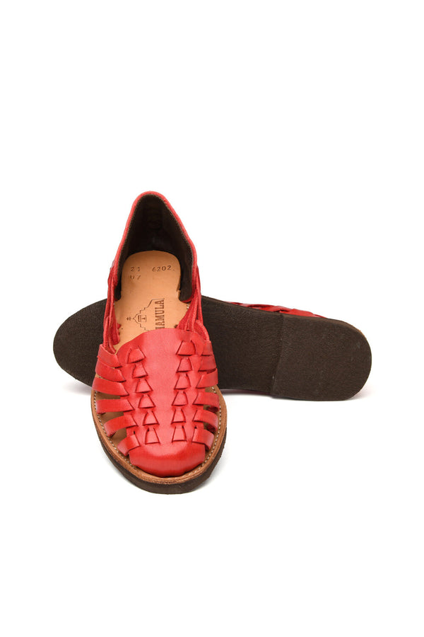Chamula D.F. Sandals Red 2