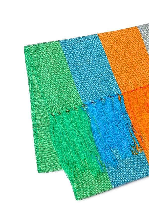 Chamula Narrow Muffler 8 Color Combi - Color 4 Scarf