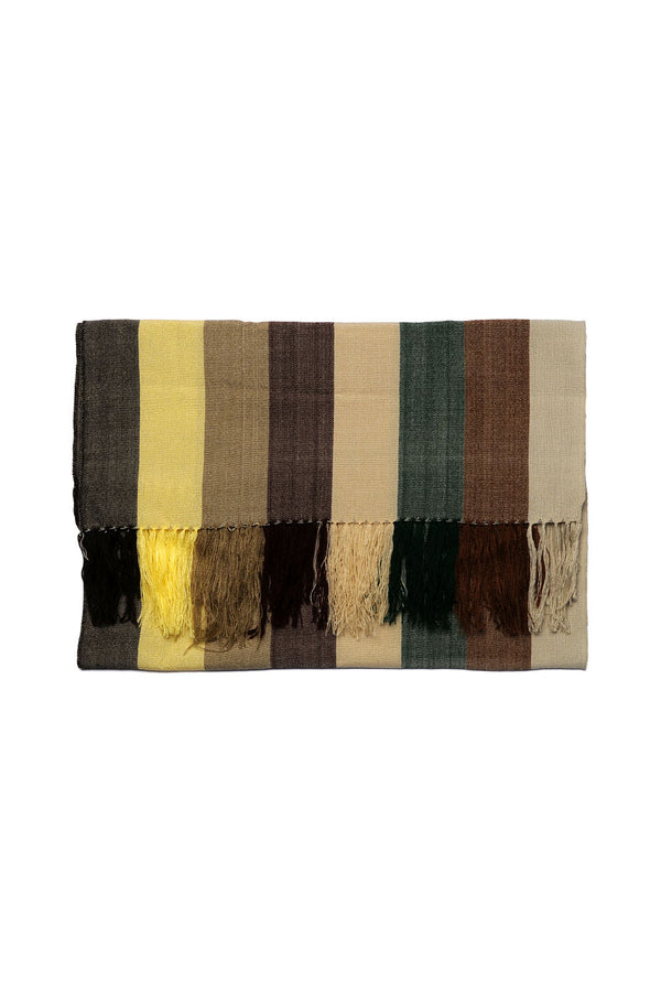 chamula Narrow Muffler 8 Color Combi - Color 6 Scarf