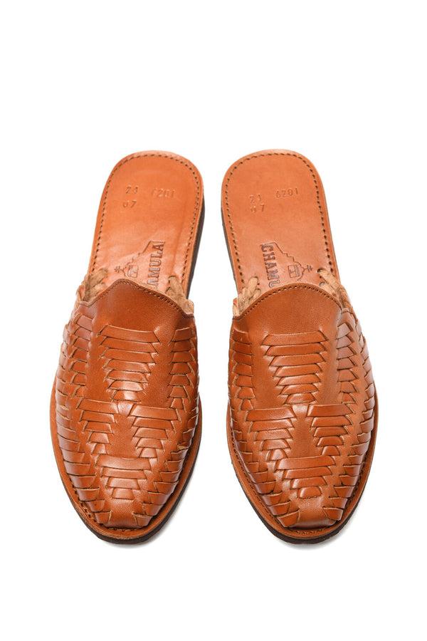 Chamula Punta Mita Sandals Red Brown