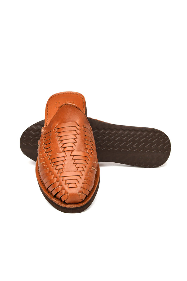 Chamula Punta Mita Sandals Red Brown