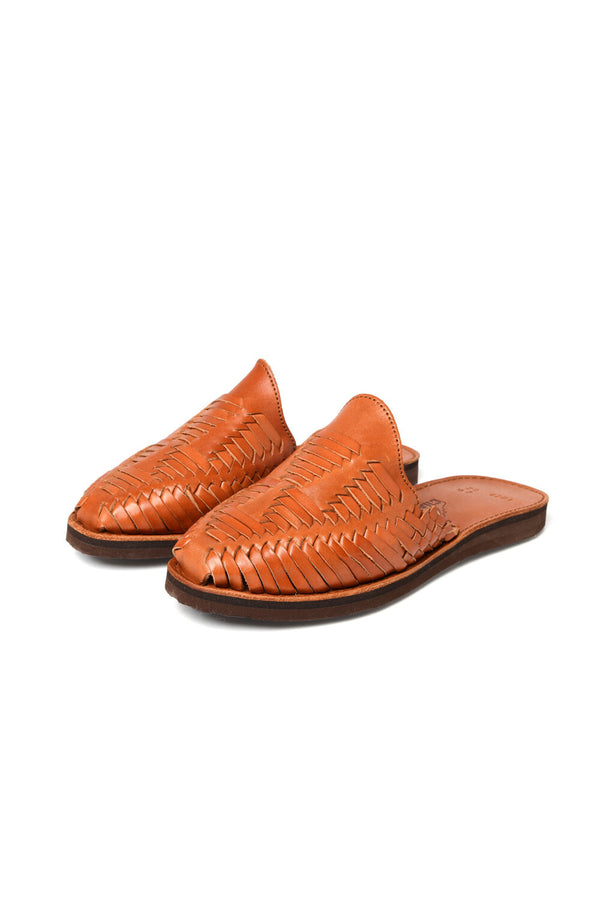 chamula Punta Mita Sandals Red Brown