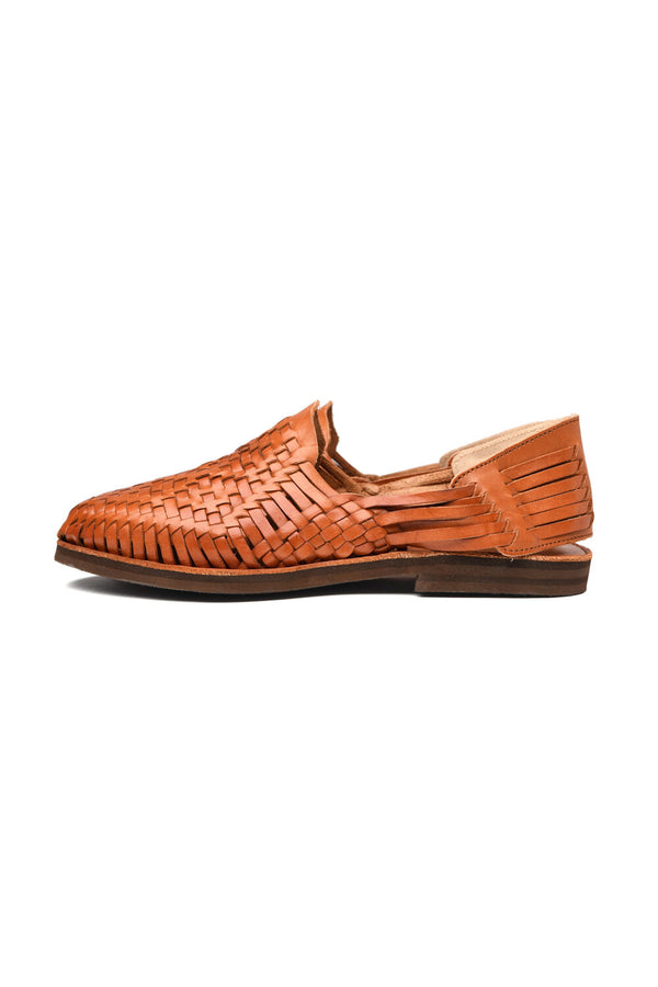 chamula Rio Grande Sandals Red Brown