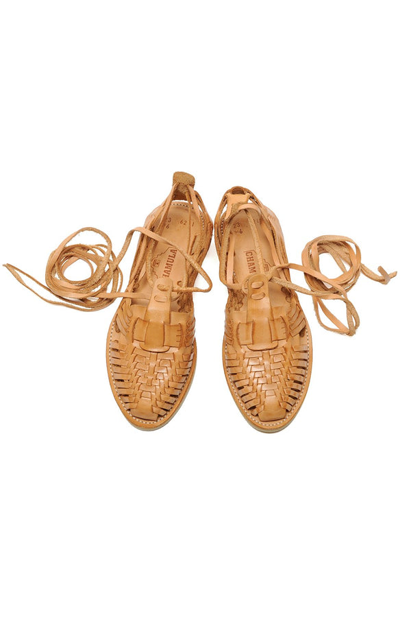 chamula Sayulita Sandals Tan 1