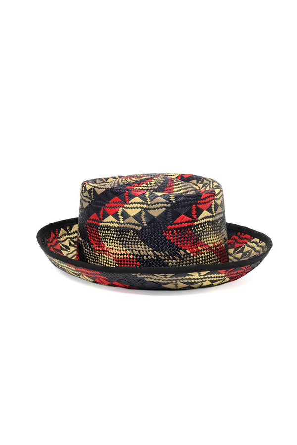 chamula Sombrero Multi - Black Rasta Hats 58