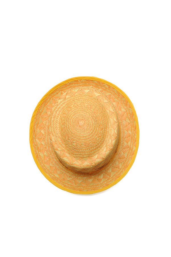 Chamula Sombrero Multi - Orange Yellow Multi Hats 57