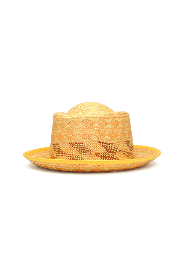 Chamula Sombrero Multi - Orange Yellow Multi Hats 57