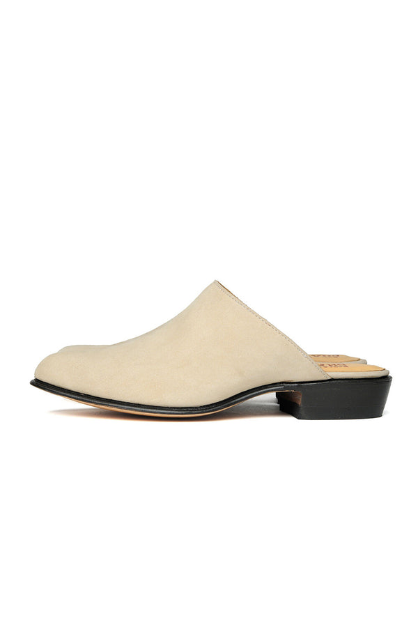 Chamula Sueco [Nubuck Leather] Mules Buck Hueso