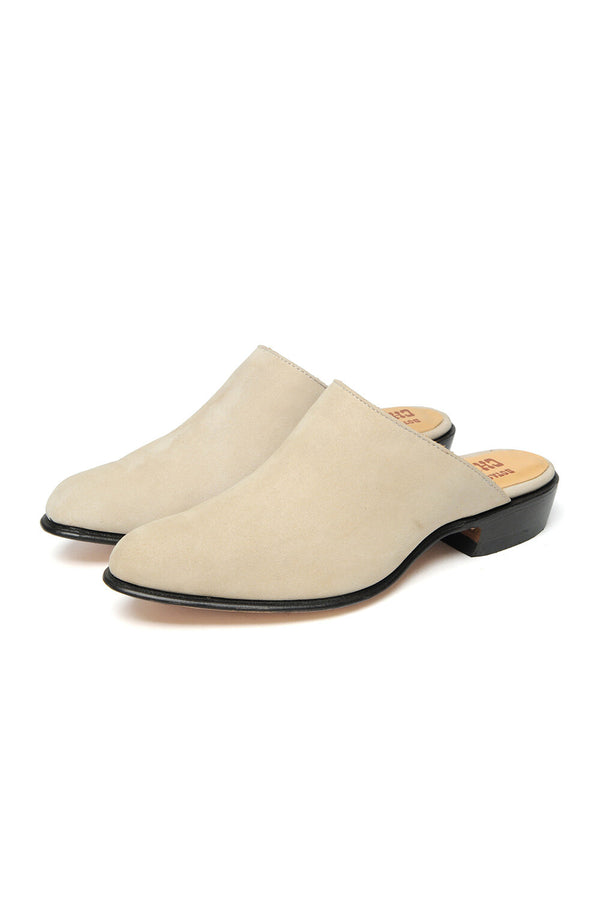 chamula Sueco [Nubuck Leather] Mules Buck Hueso