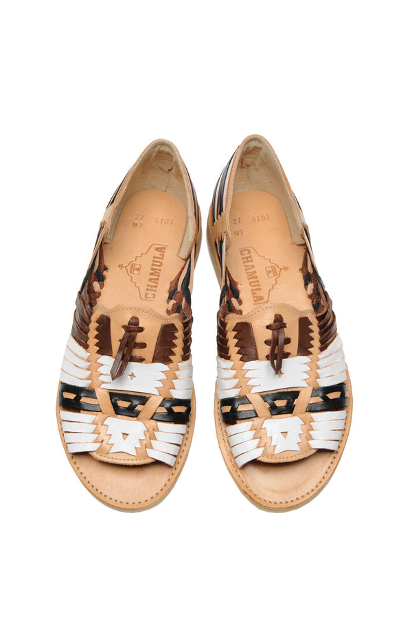 Chamula Uxmal Sandals Natural Multi
