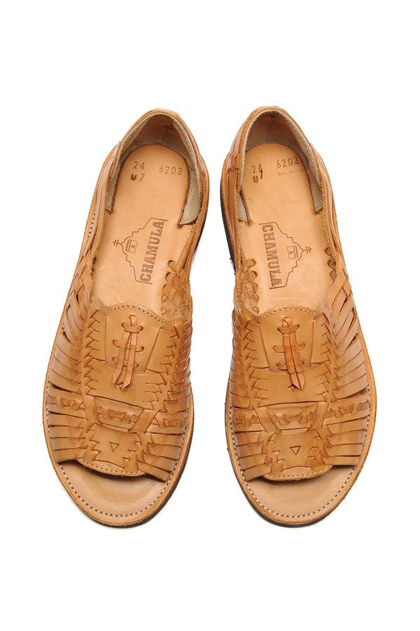 Chamula Uxmal Sandals White