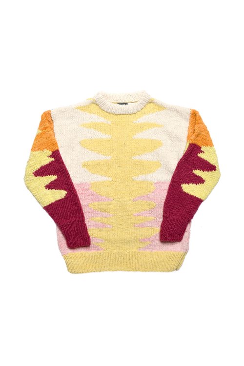 chamula Wiggly Pullover - Marigold Clothing M