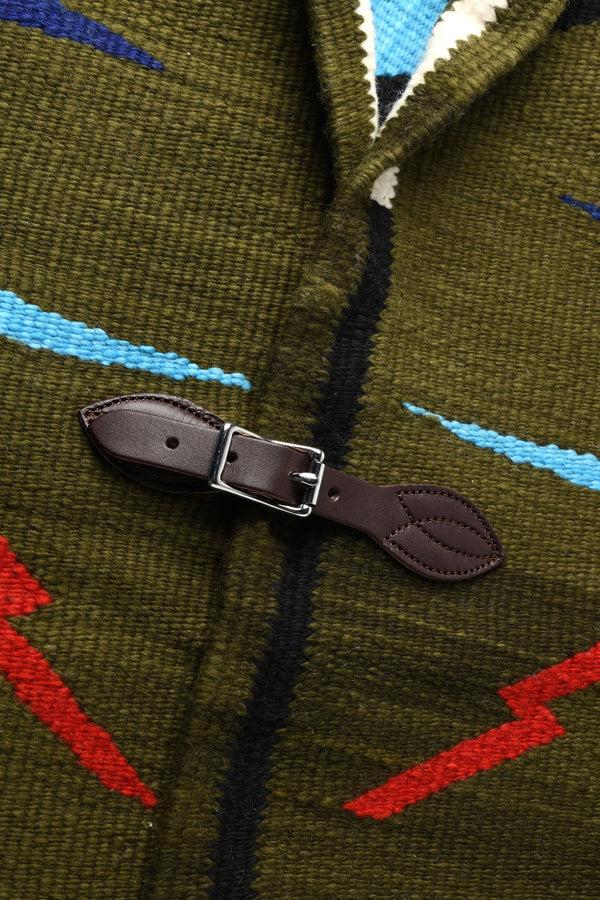 Chamula Merino Wool Blanket Poncho - Thunderbird Poncho