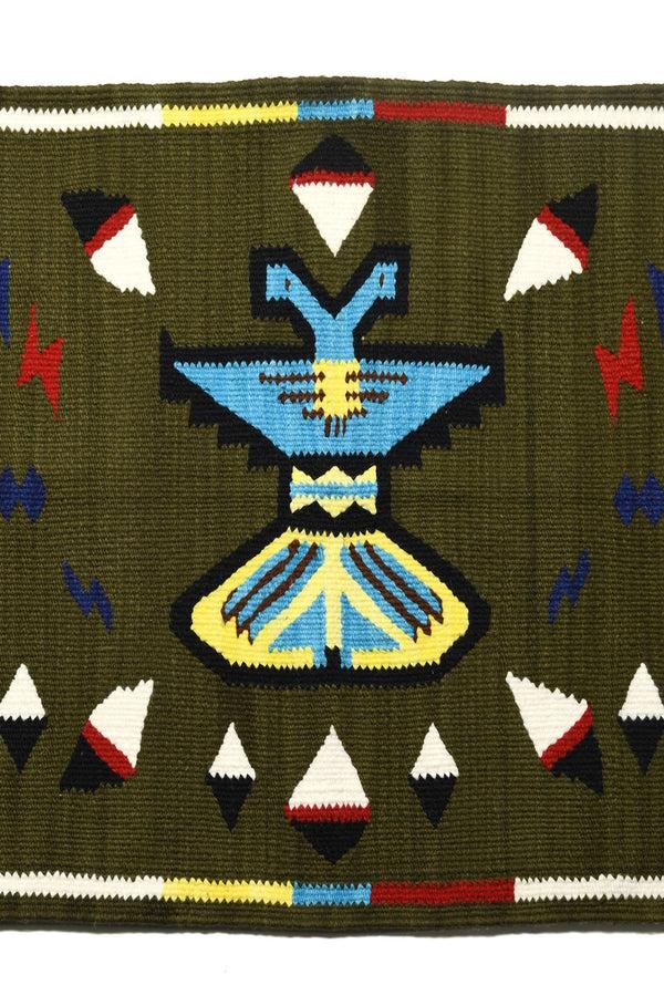 Chamula Merino Wool Blanket Poncho - Thunderbird Poncho