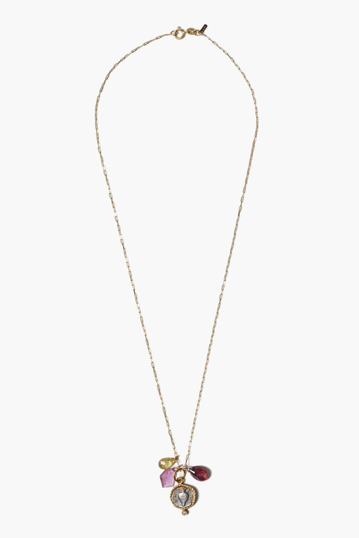 Chan Luu 14k Amphora Charm Necklace Multi Necklaces