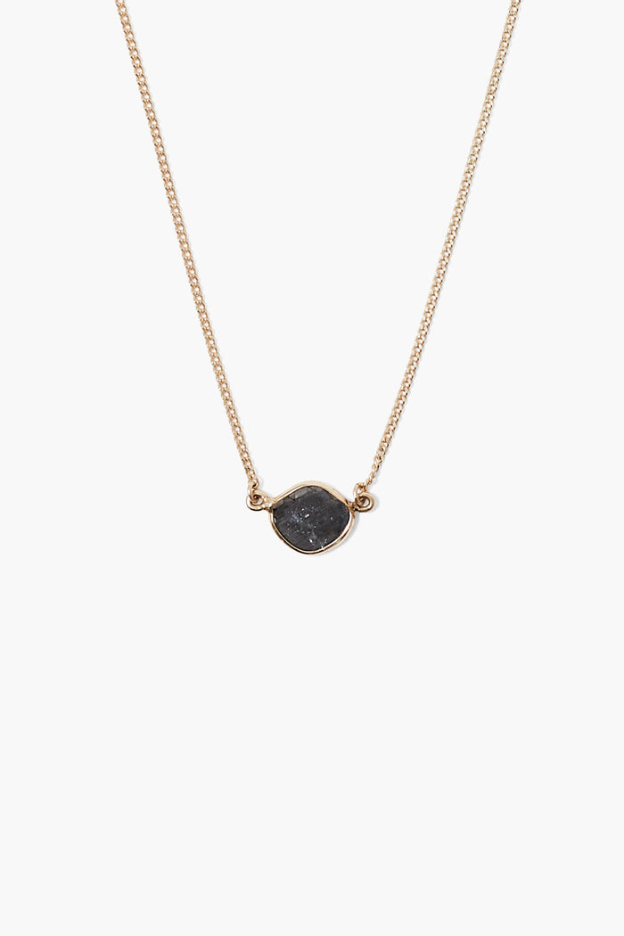 chan luu 14k Annalise Necklace Black Diamond Necklaces