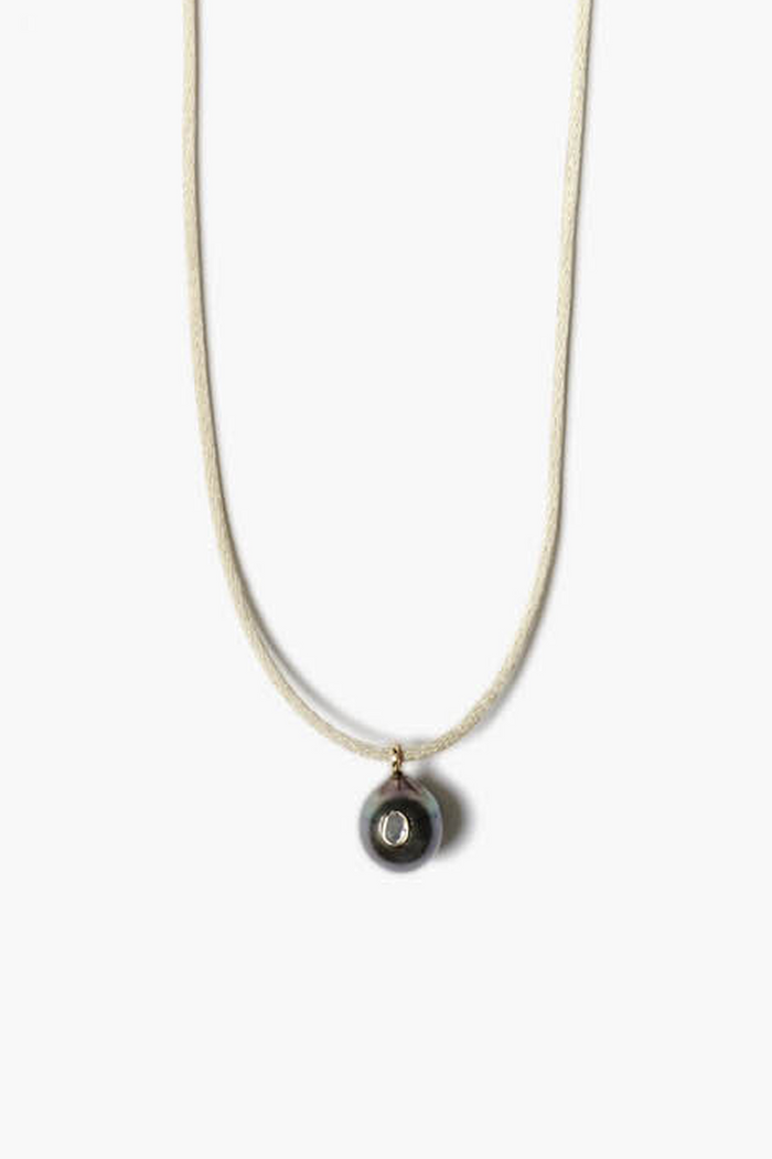 chan luu 14k Bond Cord Necklace Tahitian Pearl Necklaces