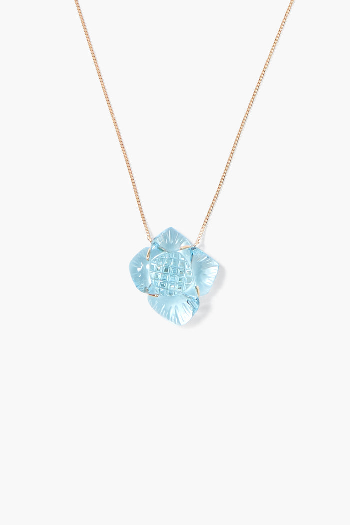 chan luu 14k Gardenia Necklace Blue Topaz Necklaces