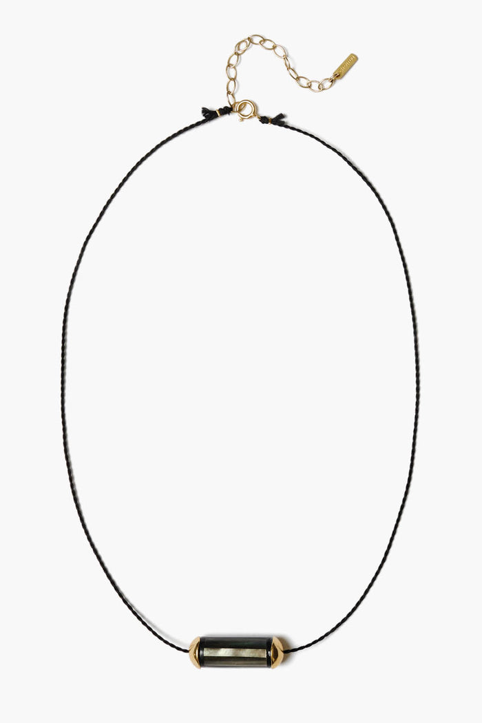 chan luu Antibes Pendant Necklace Black Mop Mix Necklaces
