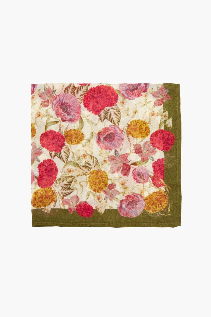 chan luu Bandana Marigold Overgrown Floral Accessories