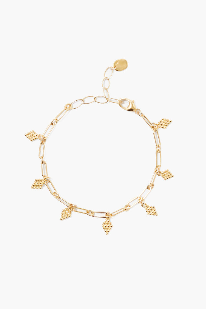 chan luu Bijou Charm Bracelet Yellow Gold Bracelets
